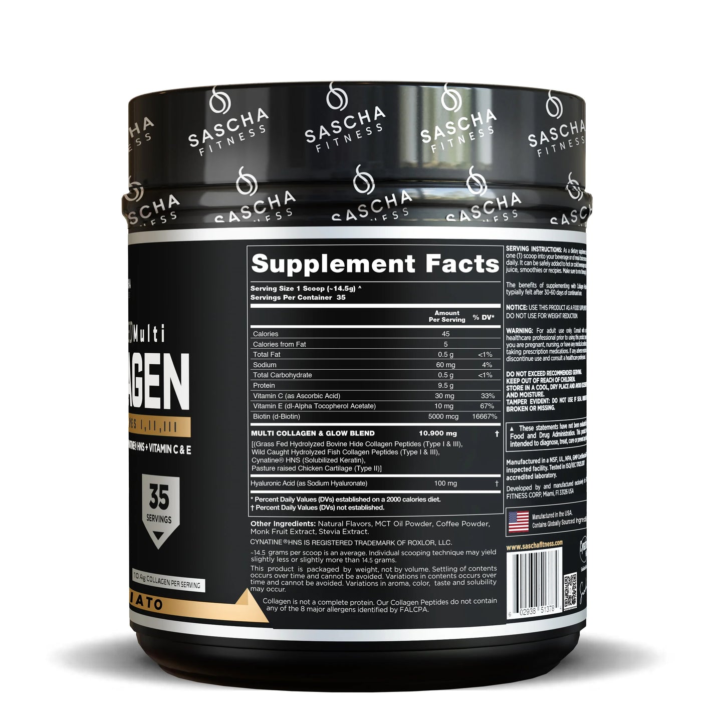 HYDROLYZED Multi COLLAGEN CARAMEL MACCHIATO