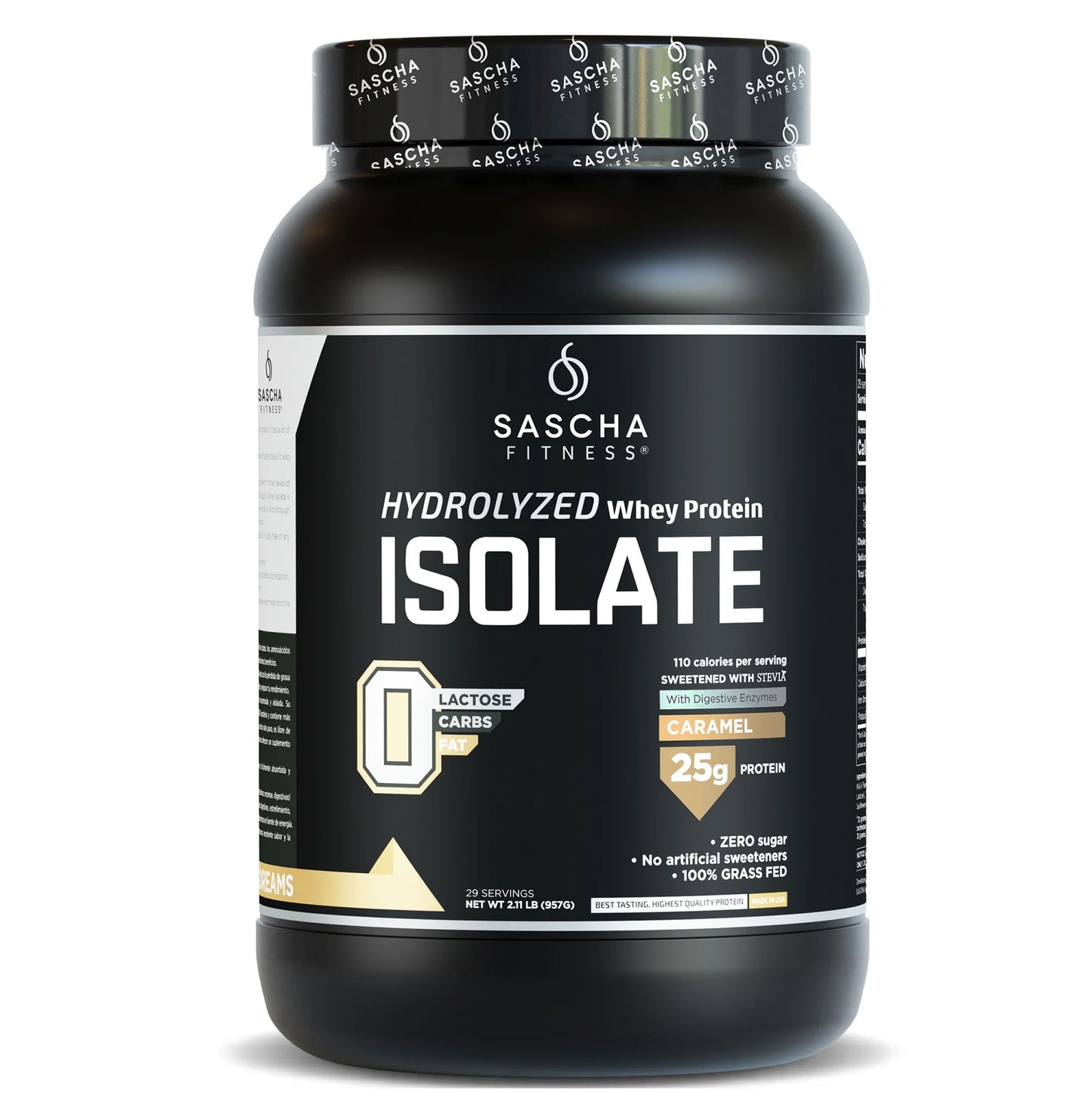 HYDROLYZED Whey Protein ISOLATE CARAMEL