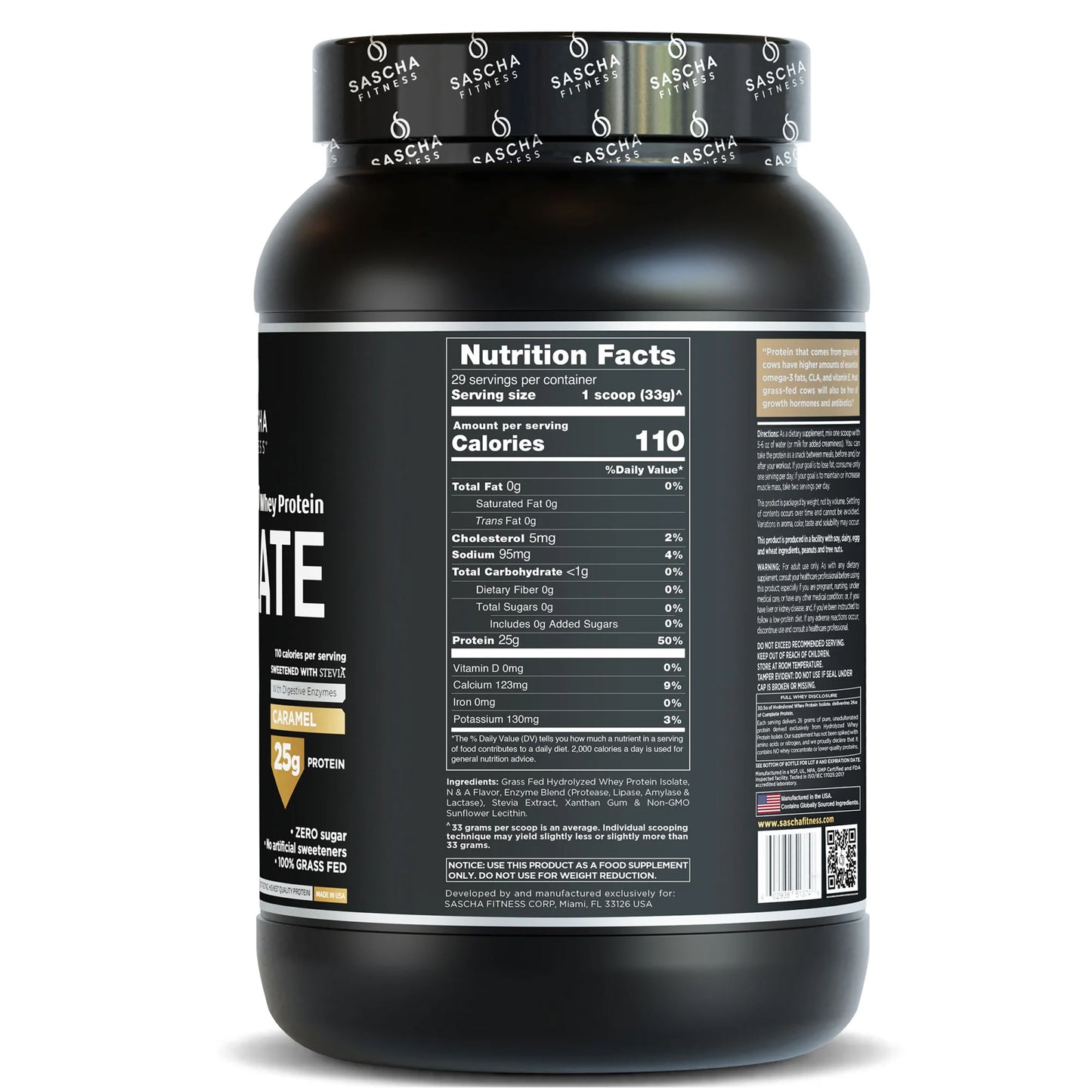 HYDROLYZED Whey Protein ISOLATE CARAMEL