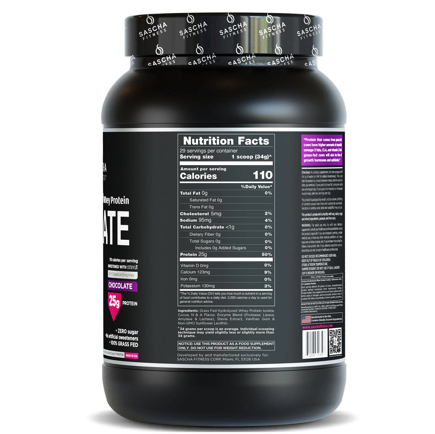 HYDROLYZED Whey Protein ISOLATE CHOCOLATE