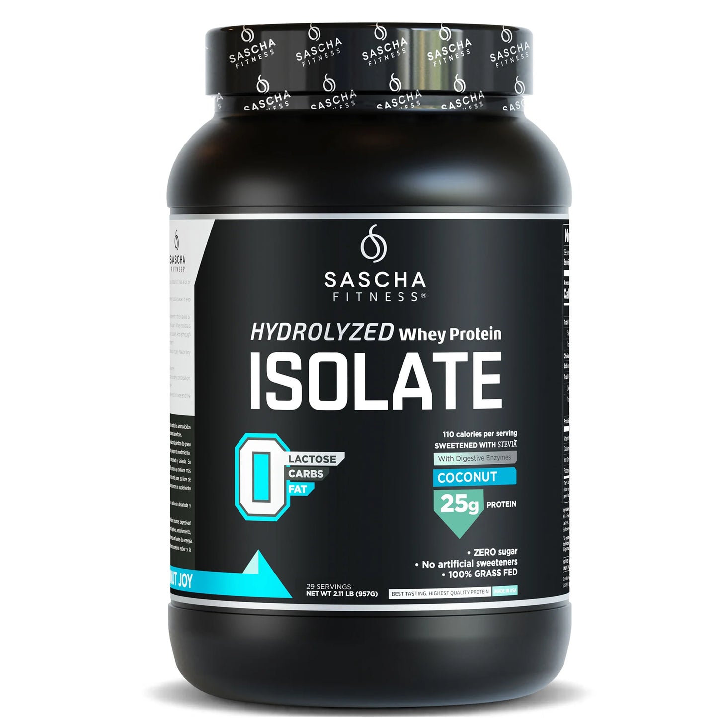 HYDROLYZED Whey Protein ISOLATE COCONUT