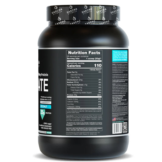 Proteína de suero hidrolizada aislada COCO