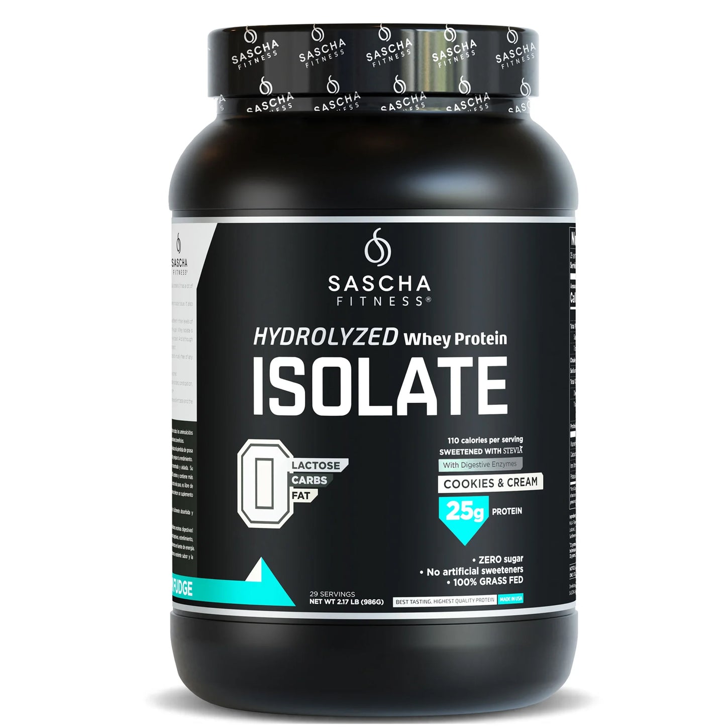 HYDROLYZED Whey Protein ISOLATE COOKIES & CREAM