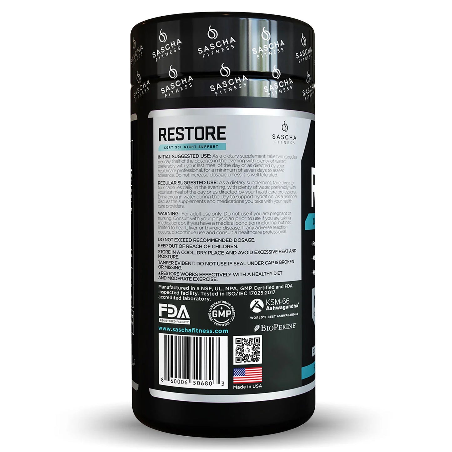 RESTORE Cortisol Night Support