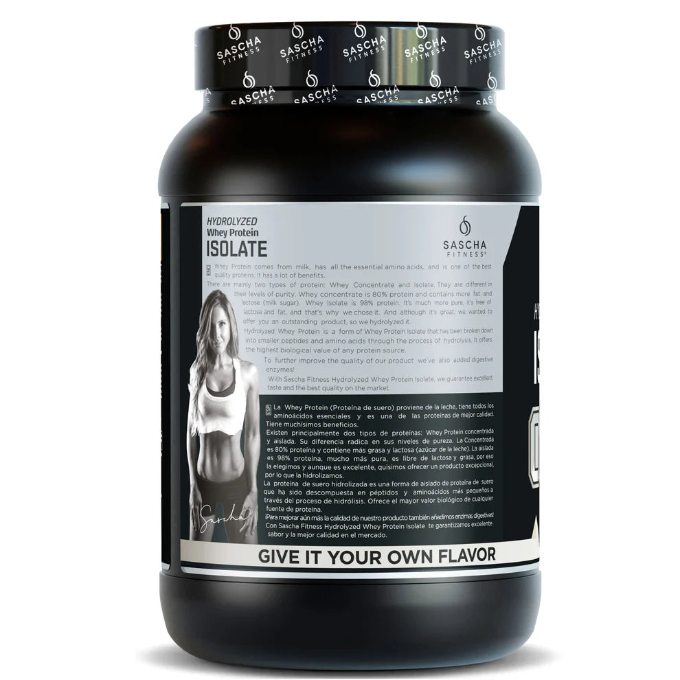 HYDROLYZED Whey Protein ISOLATE UNFLAVORED