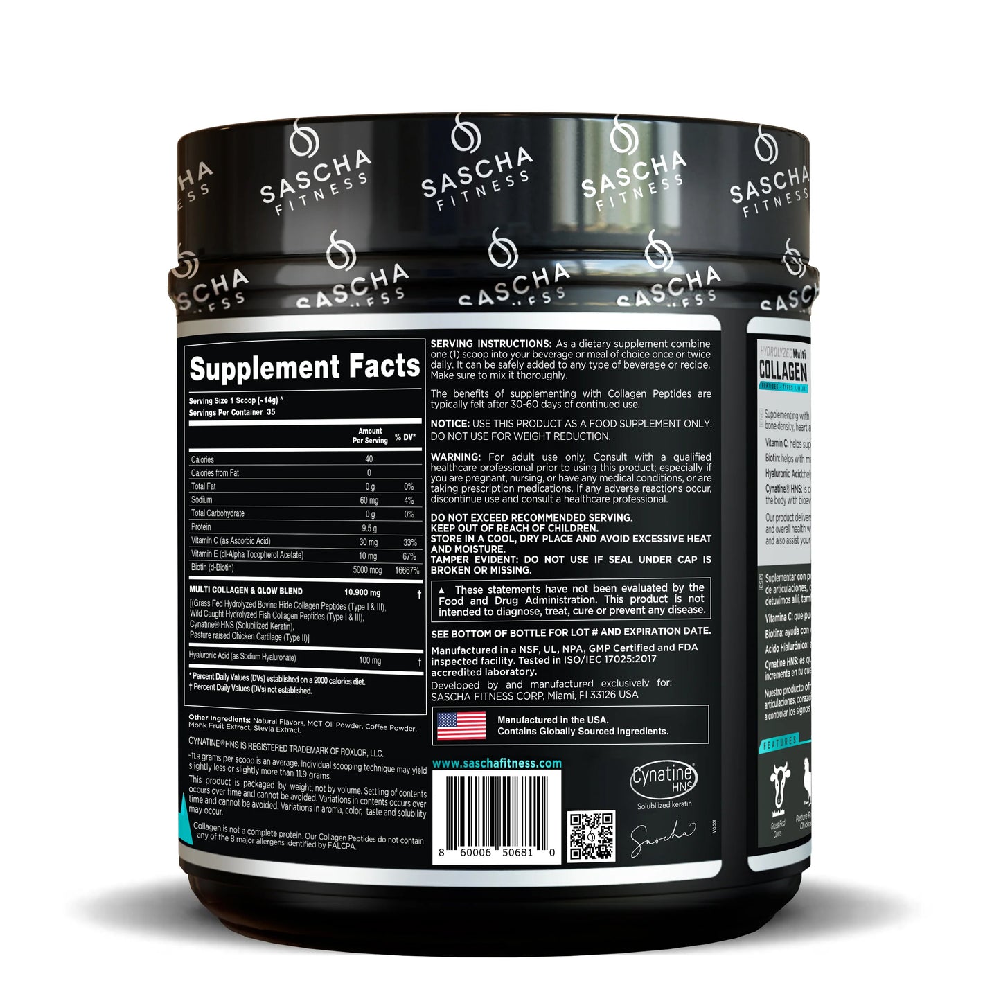 HYDROLYZED Multi COLLAGEN UNFLAVORED