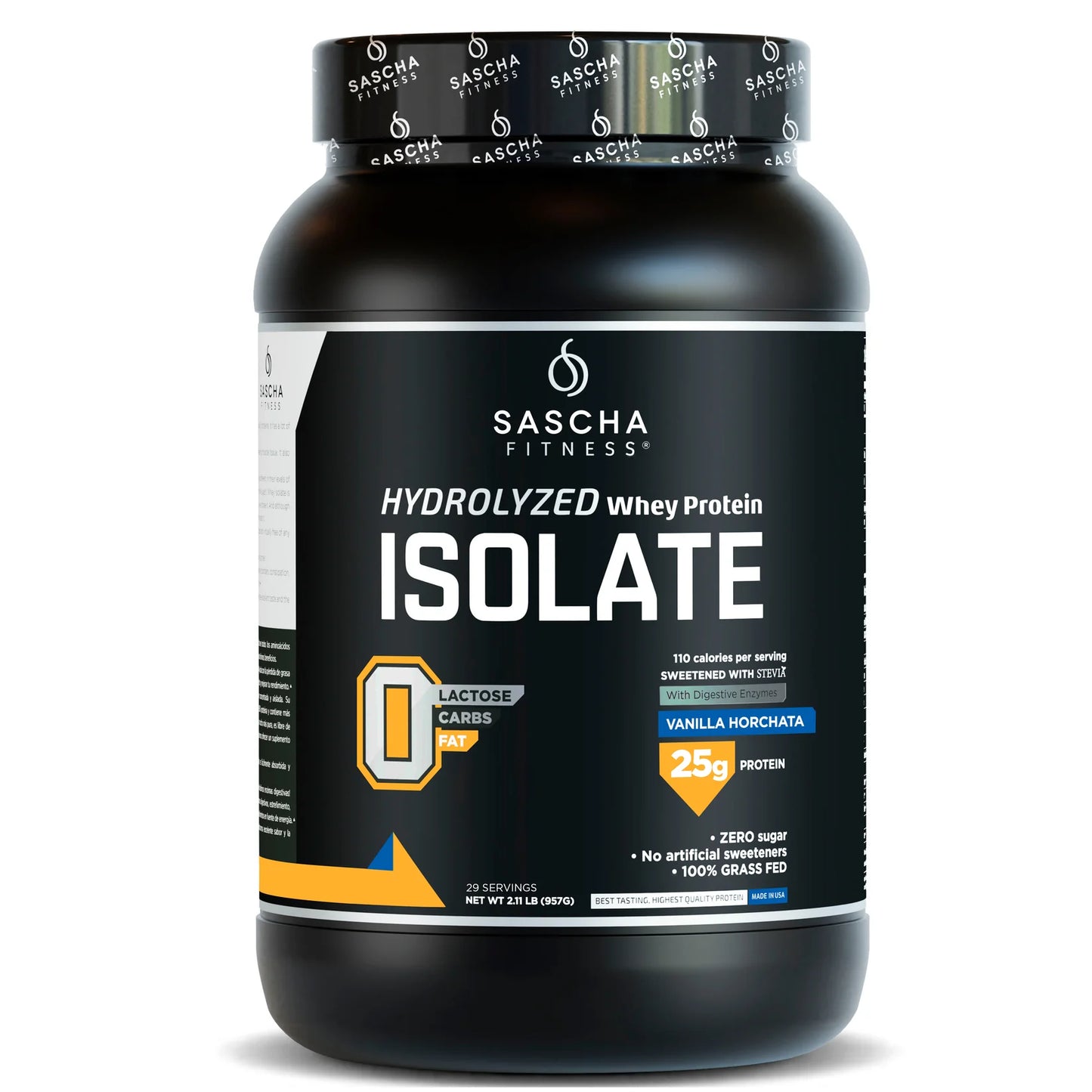 HYDROLYZED Whey Protein ISOLATE VANILLA HORCHATA
