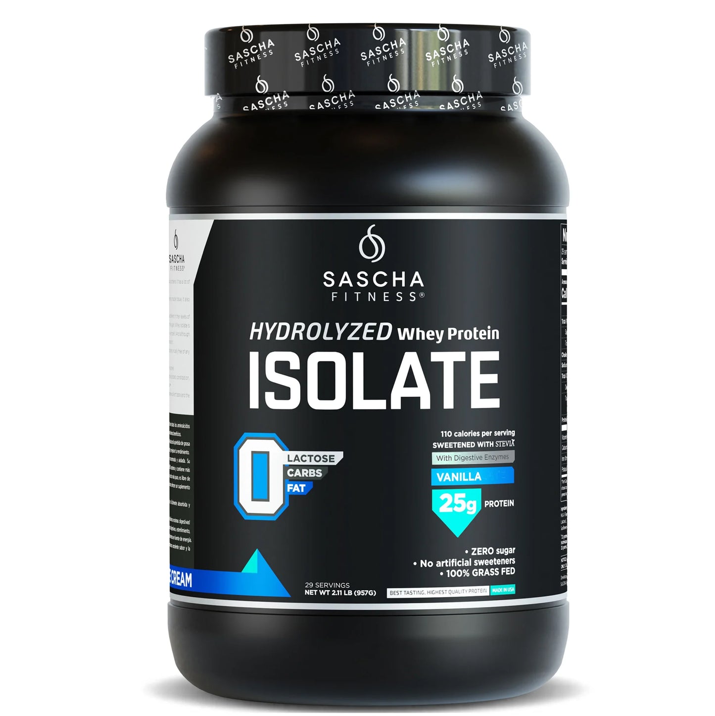 HYDROLYZED Whey Protein ISOLATE VANILLA