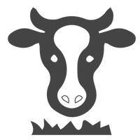 Vacas alimentadas con pasto