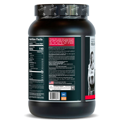HYDROLYZED Whey Protein ISOLATE STRAWBERRY