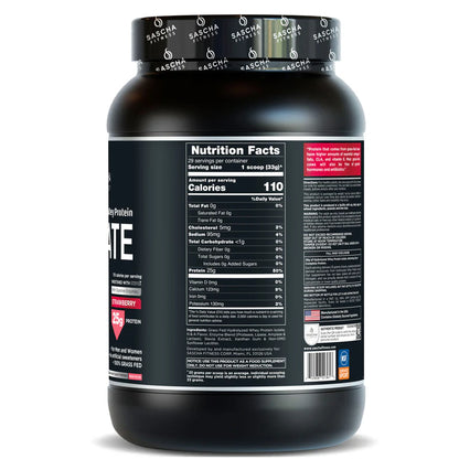 HYDROLYZED Whey Protein ISOLATE STRAWBERRY